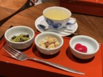 ラウンジ　提供された食べ物